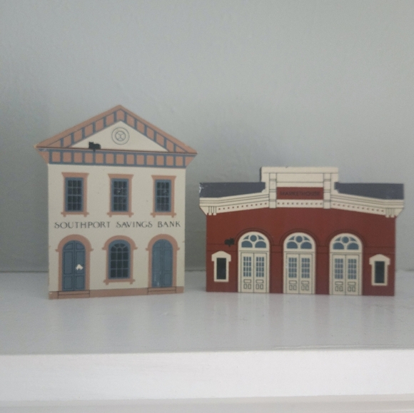 Vintage The Cats Meow Series V Mini Houses- Bundle Of 10 - Picture 6 of 6